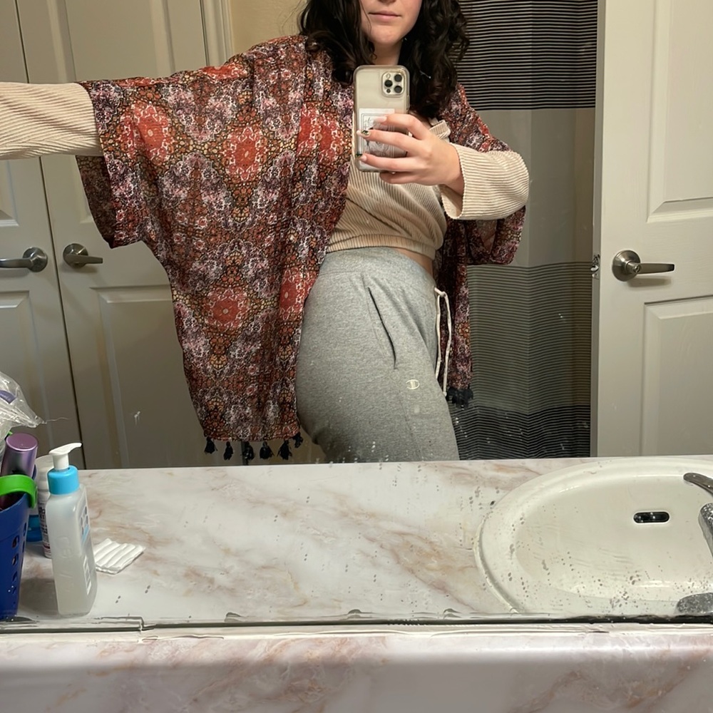 Boho Fringe Cadigan